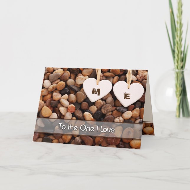 Cartão De Festividades Para Marido em Dia de os namorados (Frente)