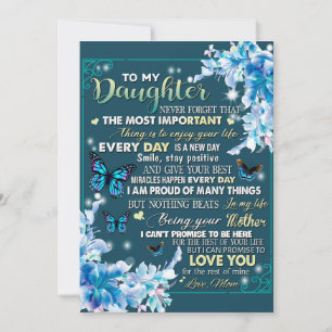 Cartão De Festividades Para Minha Mãe Presente, Filha E Mãe, Amantes De