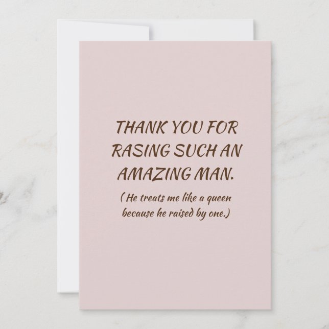 Cartão De Festividades Para minha sogra (Frente)