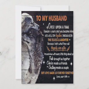 Cartão De Festividades Para o meu marido Design   Citações De Amor Para