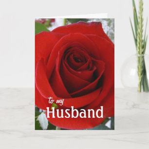 Cartão De Festividades Para o meu marido ou esposa em Dia de os namorados