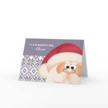 Para um garoto especial do Papai Noel. Natal