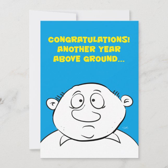 Cartão De Festividades Parabéns! (Frente)