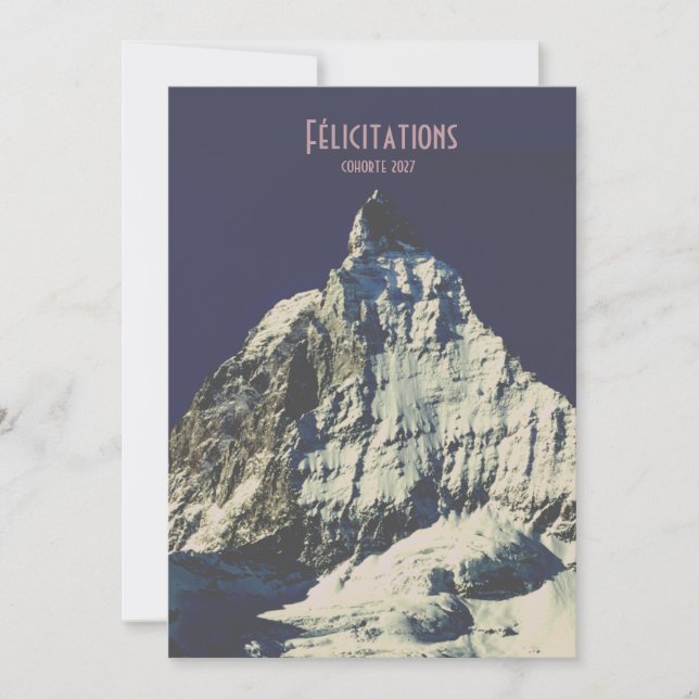 Cartão De Festividades Parabéns do Quebec (Frente)