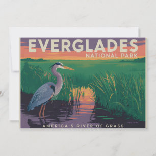 Cartão De Festividades Parque Nacional Everglades