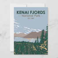 Parque Nacional Kenai Fjords Skilak Vintage