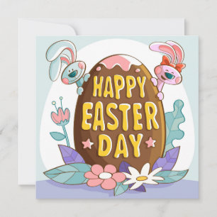 Cartão De Festividades Páscoa