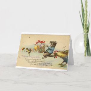 Cartão De Festividades Páscoa