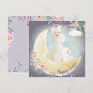 Cartão De Festividades Páscoa Adorável