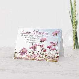 Cartão De Festividades Páscoa benção da Bíblia Inspiracional Versa