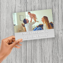 Páscoa Benchings Cheio Família Baseada em Foto Rox