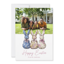 Páscoa de Fotografias de Coquette Floral Bunny Cut