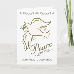 Cartão De Festividades Páscoa Dove Natal