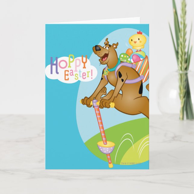 Cartão De Festividades Páscoa Hoppy (Frente)