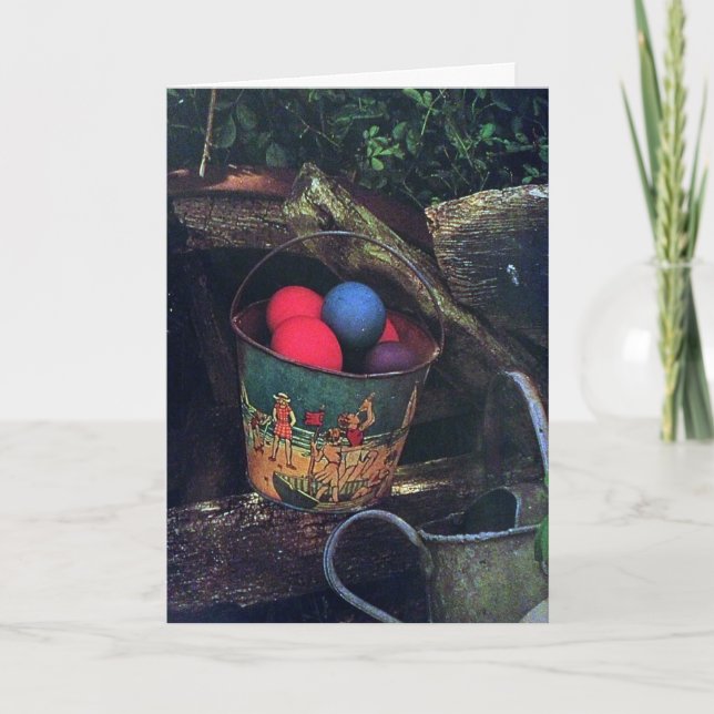 CARTÃO DE FESTIVIDADES PÁSCOA ITALIANA "BUONA PASQUA" (Frente)