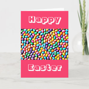 Cartão De Festividades Páscoa Jelly Beans