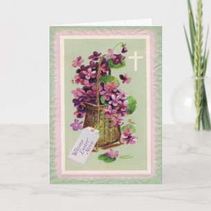 Cartão De Festividades Páscoa Morn