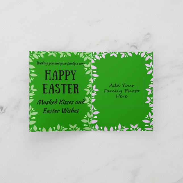 Cartão De Festividades Páscoa no bloqueio (Interior)