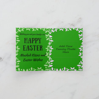 Cartão De Festividades Páscoa no bloqueio