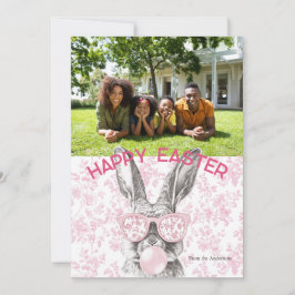 Cartão De Festividades Páscoa Personalizada de Fotografia Personalizada d