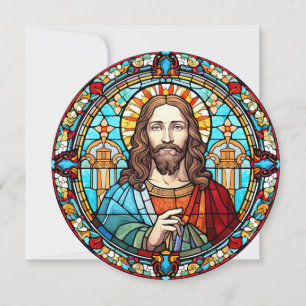 Cartão De Festividades Páscoa Religiosa Jesus Cristo