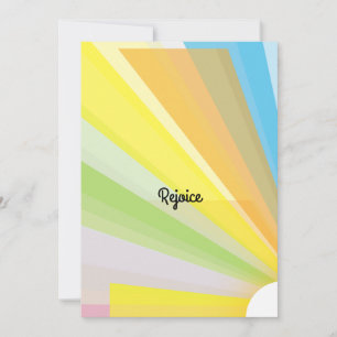 Cartão De Festividades Páscoa Sonrise Ressurreição Saudação