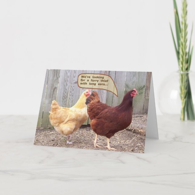 Cartão De Festividades Páscoa Surpresa! (Frente)