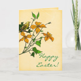 Cartão De Festividades Páscoa TIger Lily Personalizada