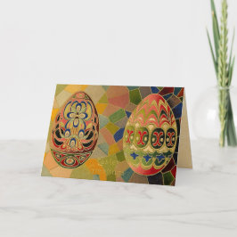 Cartão De Festividades Páscoa Vintage