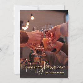 Cartão De Festividades Passagem feliz