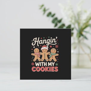 Cartão De Festividades Passando o Tempo Com Meus Cookies Professor de Nat