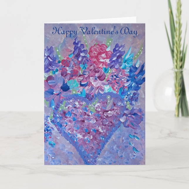 Cartão De Festividades Pastéis de Amor (Frente)