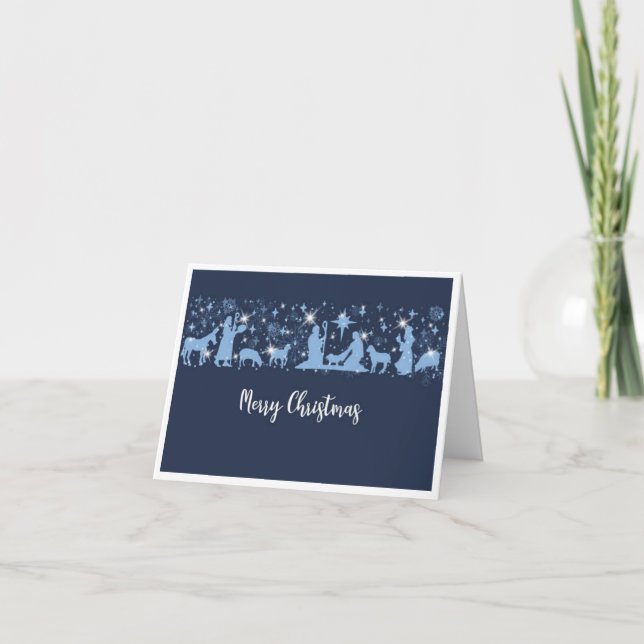 Cartão De Festividades Pastor Natal (Frente)