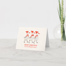 Patos de Natal Caprichosos Personalizado Não-Fotog