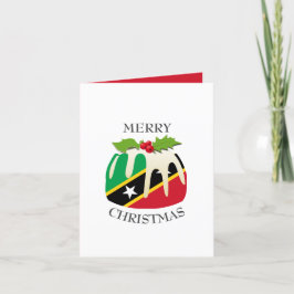 Cartão De Festividades PAVILHÃO DO KITS DE rua | Pudim de Natal | Festivo