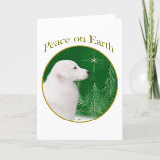 Cartão De Festividades Paz de Kuvasz