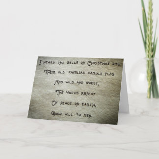 Cartão De Festividades Paz na Terra