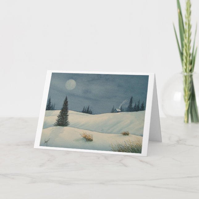 Cartão De Festividades paz na terra e alegria a tudo (Frente)