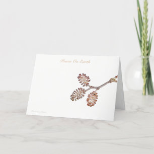 Cartão De Festividades Paz na Terra: Poder do Amor