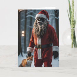 Cartão De Festividades Pé Grande Festivo