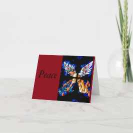 Cartão De Festividades Peace Holiday Card