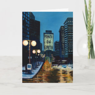 Cartão De Festividades Peace on Earth - Nashville Christmas Card