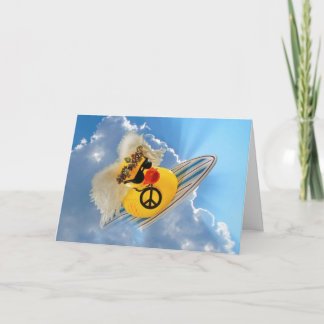 Cartão De Festividades Peaced Out!