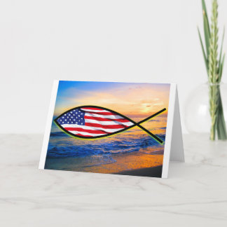 Cartão De Festividades Peixes do Oceano