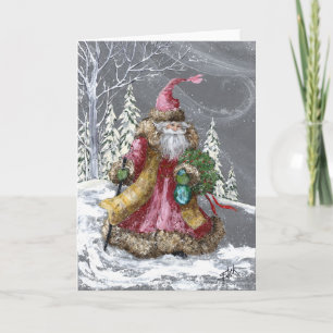 CARTÃO DE FESTIVIDADES PELA NEVE