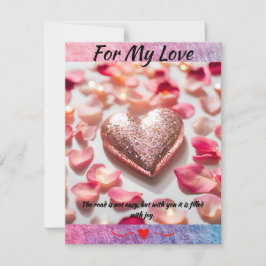 Cartão De Festividades Pelo Meu Amor