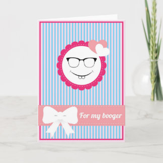 Cartão De Festividades Pelo Meu Booger