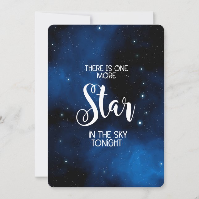 Cartão De Festividades pensando em você condolências enlutadas amadas (Frente)