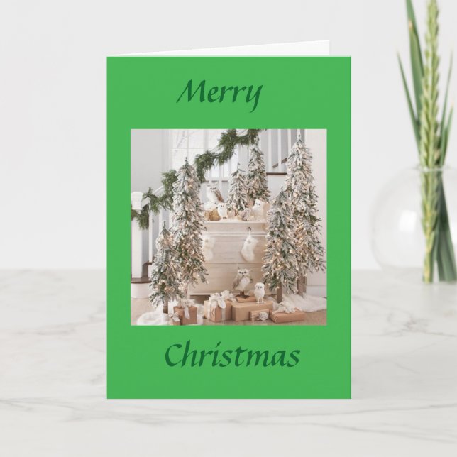 CARTÃO DE FESTIVIDADES PENSANDO EM VOCÊ ESTE NATAL (Frente)