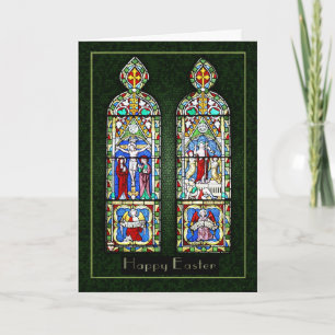 Cartão De Festividades Pensando em você na Páscoa - A ressurreição na Rua